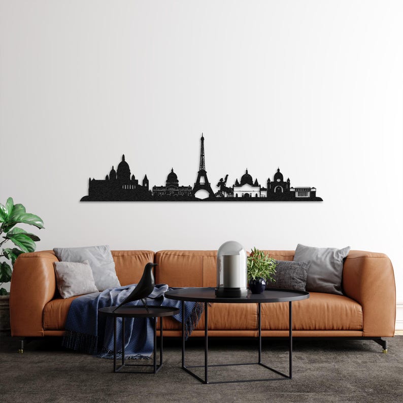 paris silhouette,
metal wall decor,
city silhouette,
wall sign,
eiffel tower,
home office art,
home and living,
birthday gift,
gift for voyager,
christmas gift,
bedroom wall sign,
aesthetic design,
city skylines,