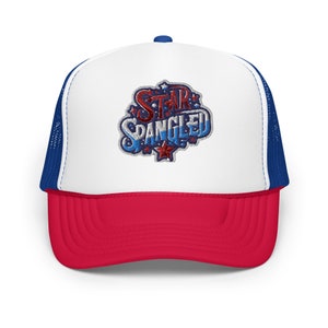 Star Spangled Foam trucker hat