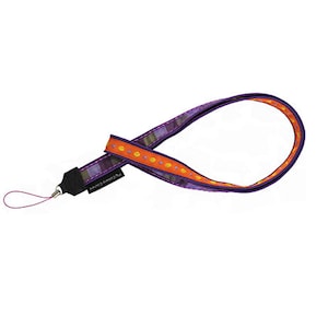 Purple Blocks Neck Lanyard