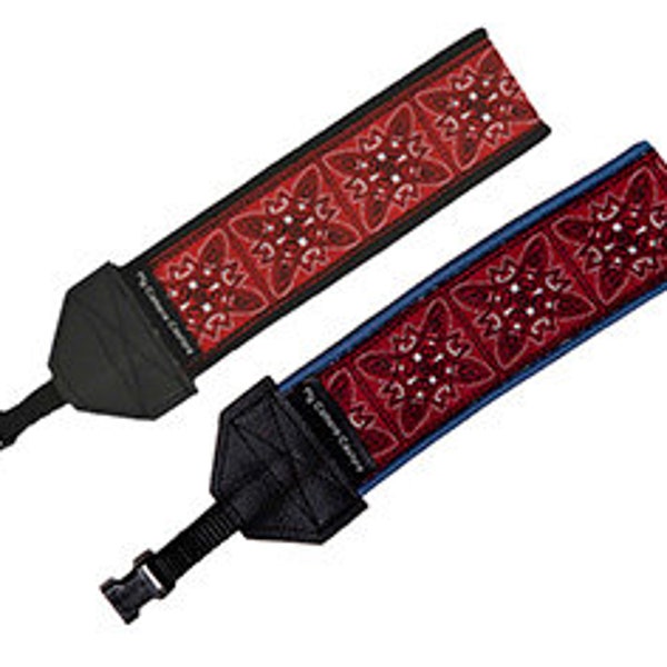 Red Bandana DSLR Wrist Strap