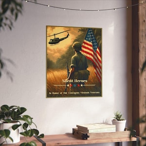 Vietnam Remembrance Poster | Silent Heroes