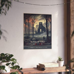WW1 Remembrance Poster | Echoes of Valor