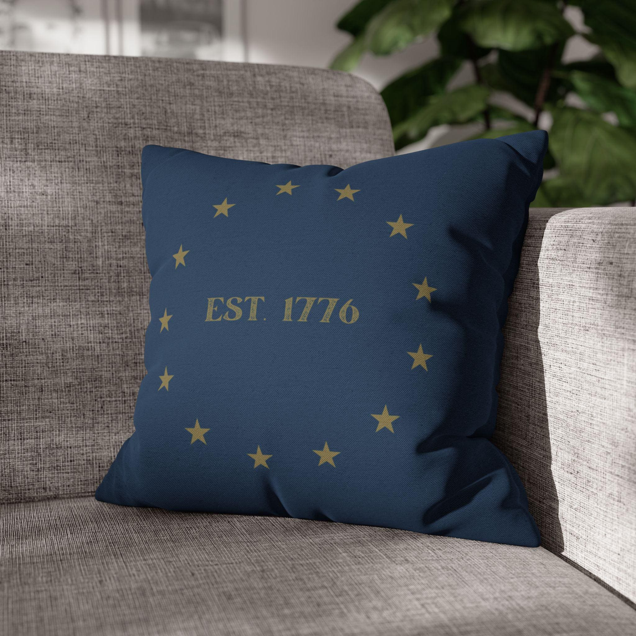 FUZYXIH Set di 4 federe decorative per cuscino 4 luglio 45,7 x