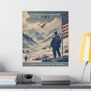 Korean War Remembrance Poster | Forgotten Legends