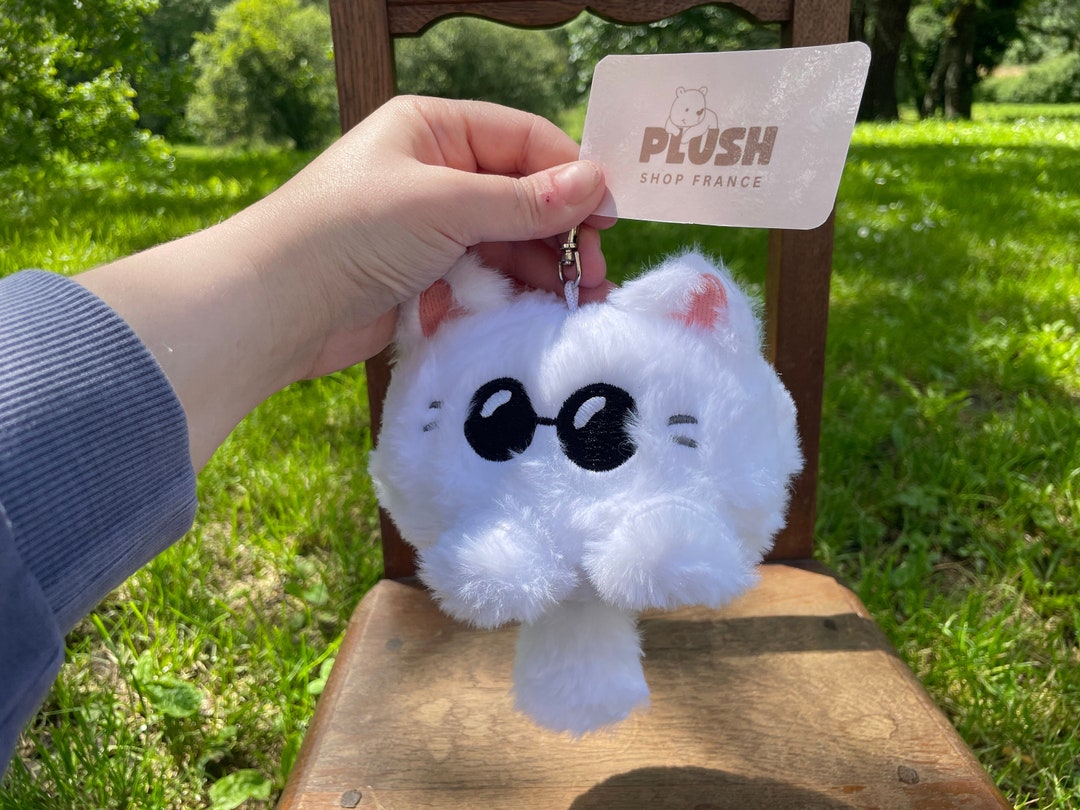 Satoru Gojo White Cat Plush 10cm Soft Plush Toy With PP Cotton for Fans