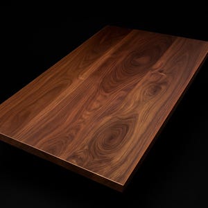 walnut desk top - 40&quot; walnut desk top - solid wooden desk top - walnut desk top - 40&quot; walnut table top - 40&quot; x 15&quot; walnut plank - walnut