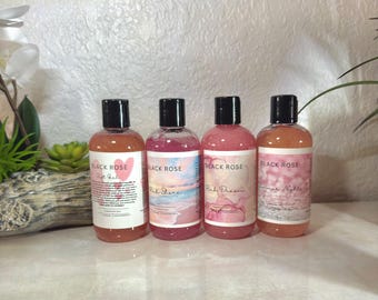 Honey, Aloe & Sweet Almond Oil Natural Shower Gel: Moisturizing Body Wash