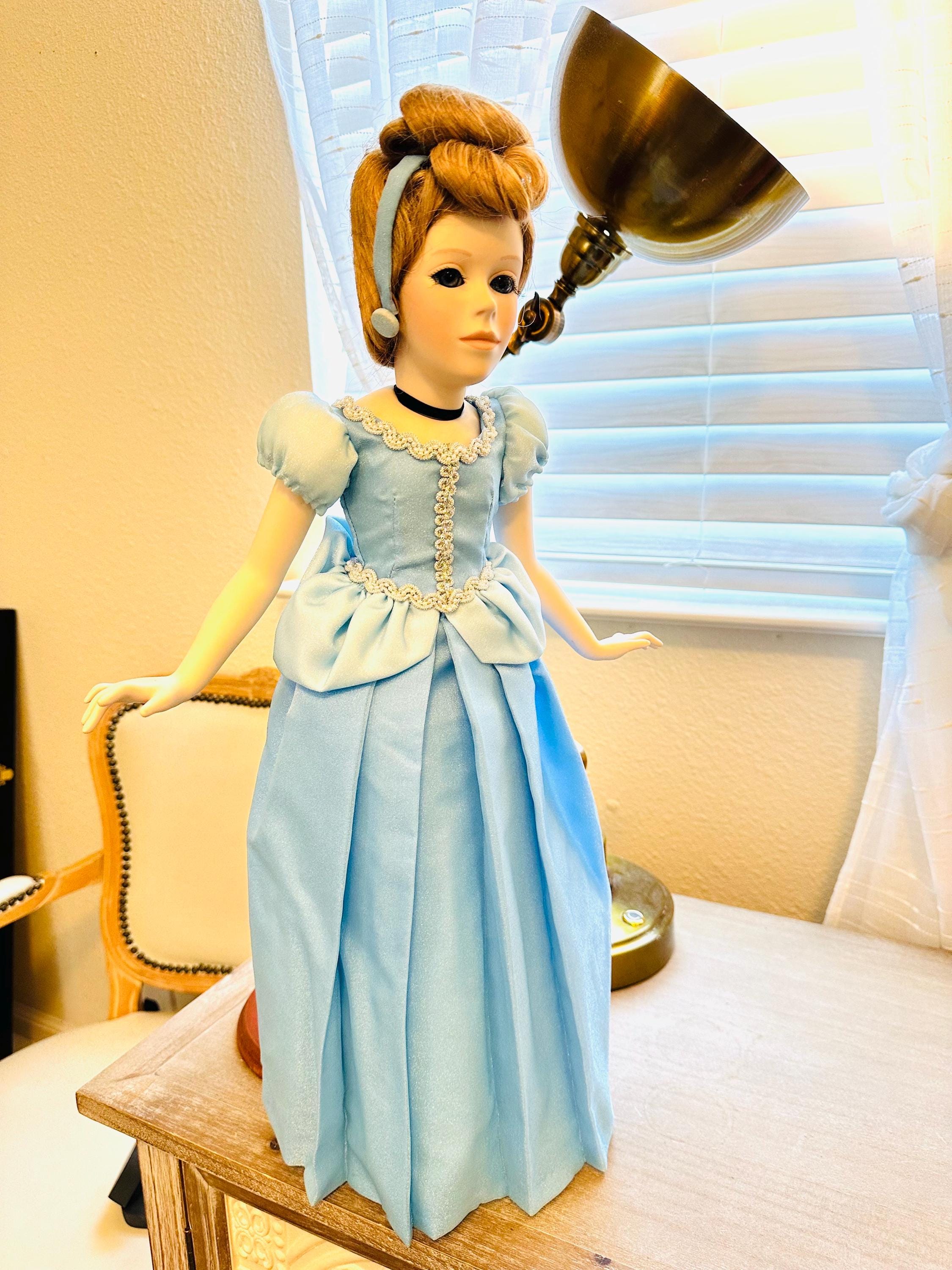 Cinderella Porcelain Doll - Etsy