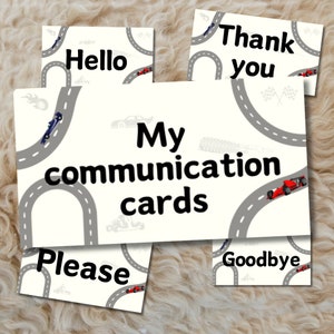 Race car, formula 1, gran prix, non-verbal communication cards, digital printable  | Enhance Understanding & Express Feelings