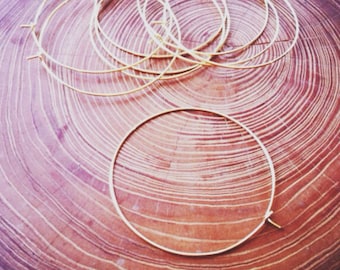 large gold finish hoops earwire  | 45mm  | earring hoops for jewelry making  | 45 mm gold plated | jewelry making beading supplies hardware