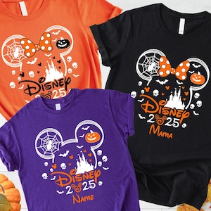 Camiseta Disney Halloween 2025, Fiesta de miedo Disney, Camiseta familiar Disney, Camiseta familiar de Halloween, Mickey no tan aterrador, Regalo de Halloween, Halloween a juego