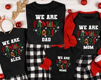 Family Christmas 2024 Shirts,Christmas Long Sleeve,Matching Christmas Tee,Christmas Gift,Family Christmas Pjs,Christmas Group Shirt,New Year