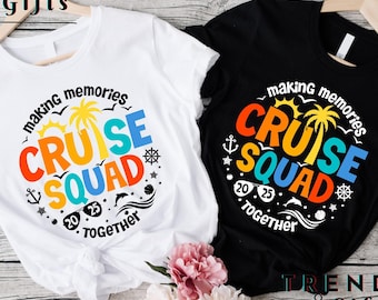 Cruise Squad 2025 Shirt,Cruise Group T-Shirt,Cruise Birthday,Cruise Party Shirt,Friends Cruise Shirt,Family Cruise Tee,2025 Cruise Tank Top
