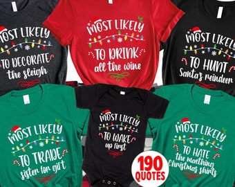 Funny Family Christmas Shirt: Matching Holiday Pajamas, Xmas 2024 Tee