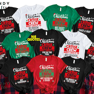 Christmas Cruise Shirts: Matching Family Holiday Tee