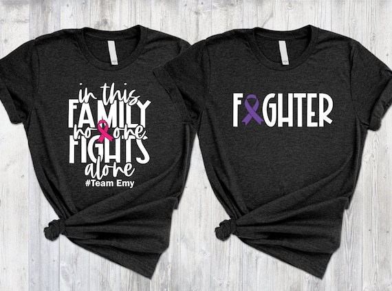 Breast Cancer Support Shirt,Cancer Fighter Shirt,Family Support Tee,Team Breast Cancer,Leukemia Support Tee,Cancer Warrior Tee,Colon Cancer