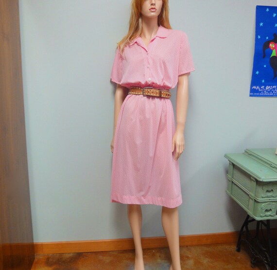 Vintage 60s Penneys Nylon Dress, Brentwood Frocks,