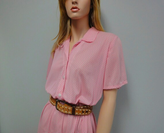 Vintage 60s Penneys Nylon Dress, Brentwood Frocks… - image 1