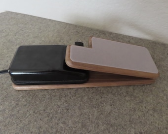 Featherweight Foot Pedal Extender - Solid Hardwood & Brass hardware