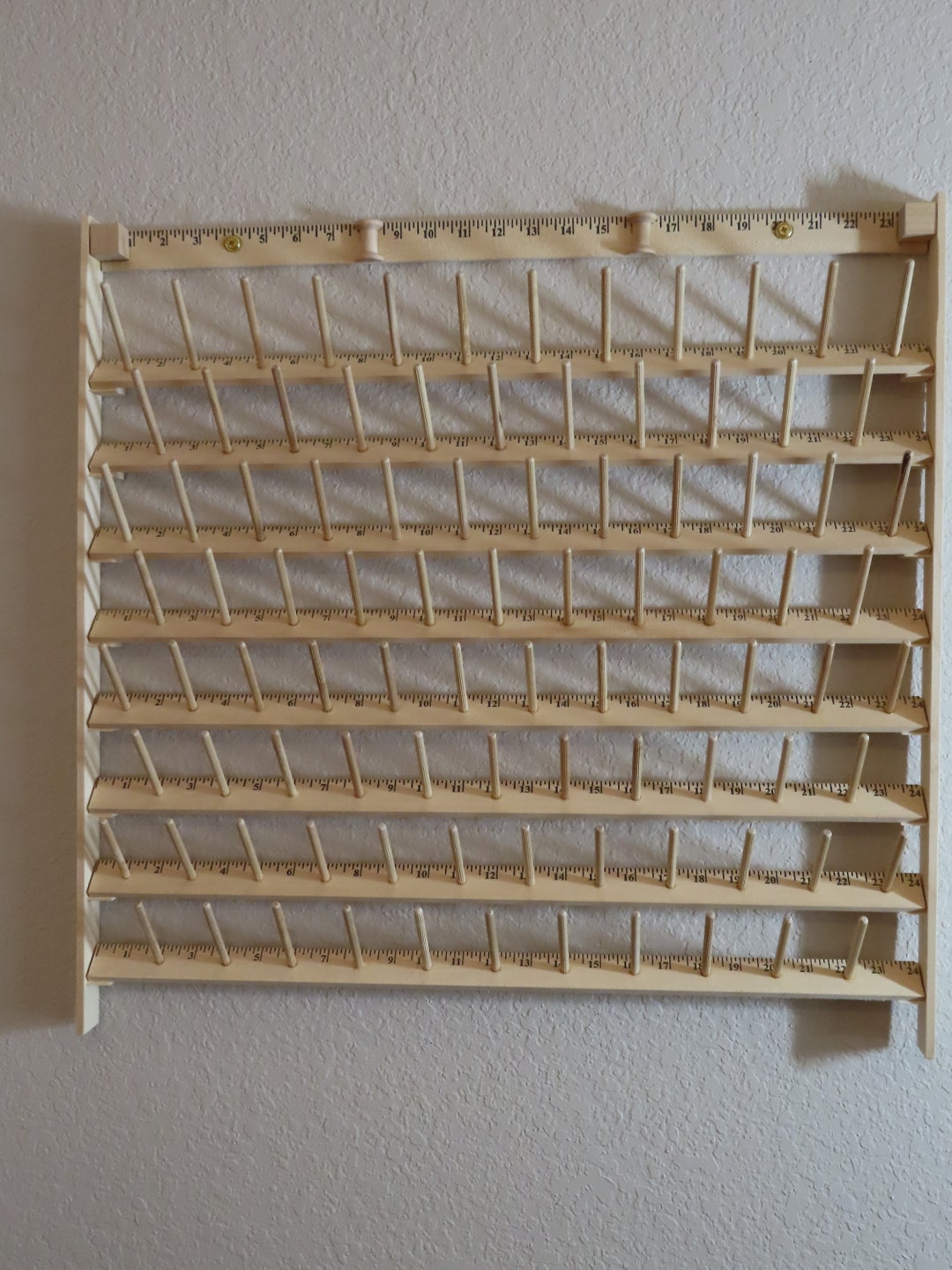 92 Spool Thread Rack - Magnetic/adjustable Shelving - 2