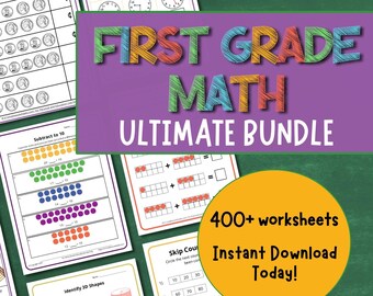 1st Grade Summer Math Review | No-Prep Learning
