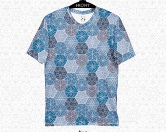 Japanese Style All-over Print Unisex T-shirt (24050000-11-1) - Etsy
