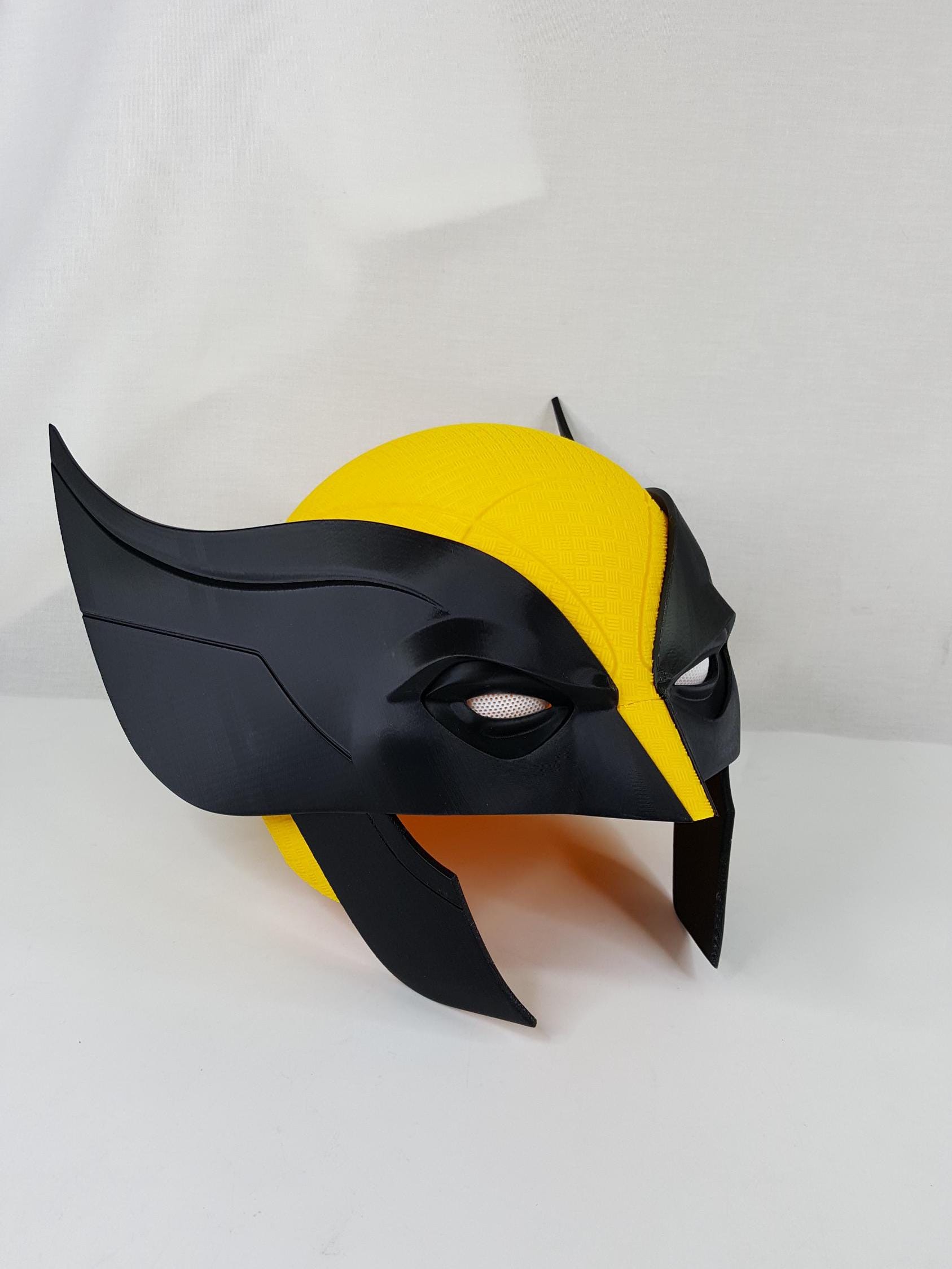 Wolverine Cosplay Mask Helmet Costume Wearable Or Display 3D Printed