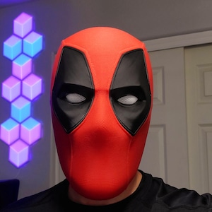 Deadpool Mask Helmet Cosplay Costume Wearable Or Display 3D Printed