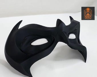 Robin Nightwing Domino Mask With Lenses Cosplay Costume Wearable Helmet 3D Printed