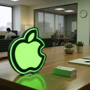 Apple Logo - 3D  Led Lightbox - Build plans- Digital Download