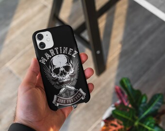 Slanke telefoonhoesjes Exclusief iPhone-hoesje 'Martínez' - Ride Forever | Lexan polycarbonaat, slank ontwerp, glanzende afwerking, schokbestendig.