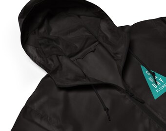 Sunday Assembly lightweight zip-up windbreaker