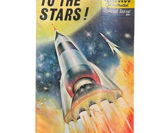 Vintage 1961 To the Stars! Magazine by Classics Illustrated, Special Issue 165A