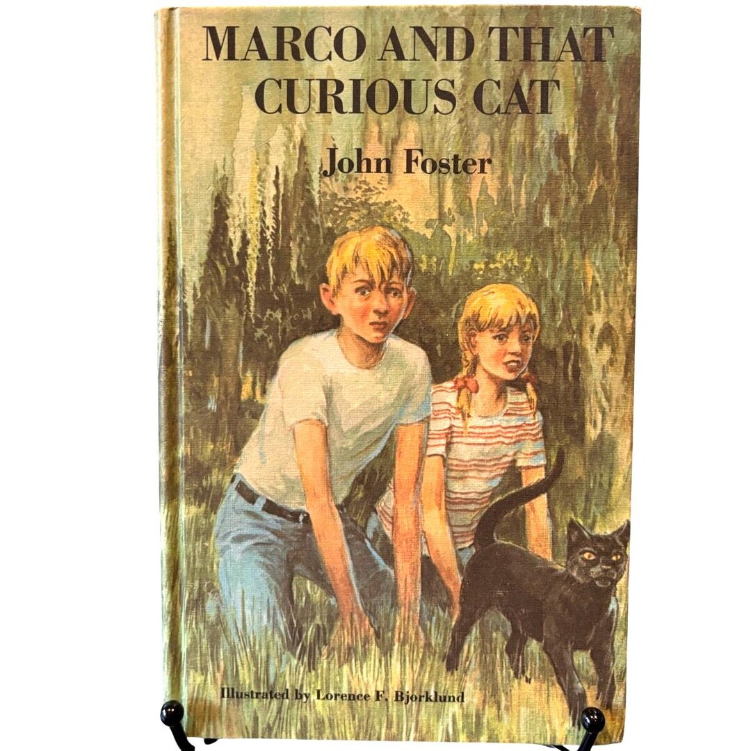 Vintage 1970 Marco and That Curious Cat Book by John Foster, Weekly ...