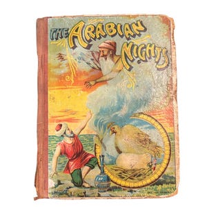 VTG 1889 The Arabian Nights&#39; Entertainments by E.O. Chapman, HC