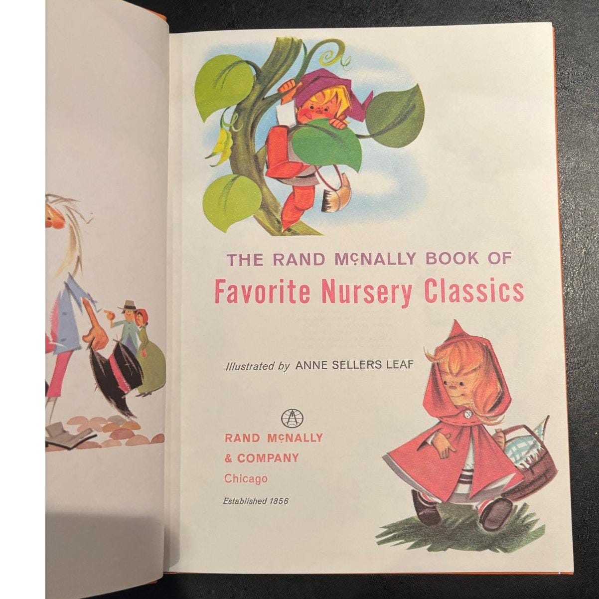 VTG 1978 Favorite Nursery Classics Book, Rand Mcnally, HC - Etsy
