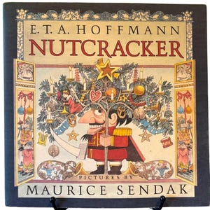 Vintage 1984 Nutcracker Book by ETA Hoffmann & Maurice Sendak, PBDJ