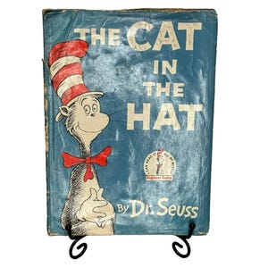 Jahrgang 1st Ed 1957 Die Katze im Hut von Dr. Seuss Book, HC, Dust Jacket