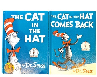 The Cat in the Hat First Edition, 1957 Second Printing, Single
