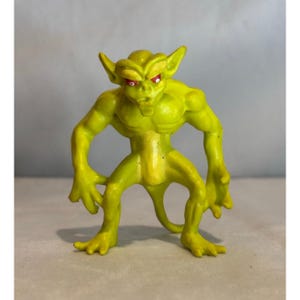 Vintage 1983 Blackstar Green Alien Demon Action Figure by Galoob, Rare