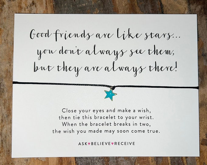 Good Friends Wish Bracelet