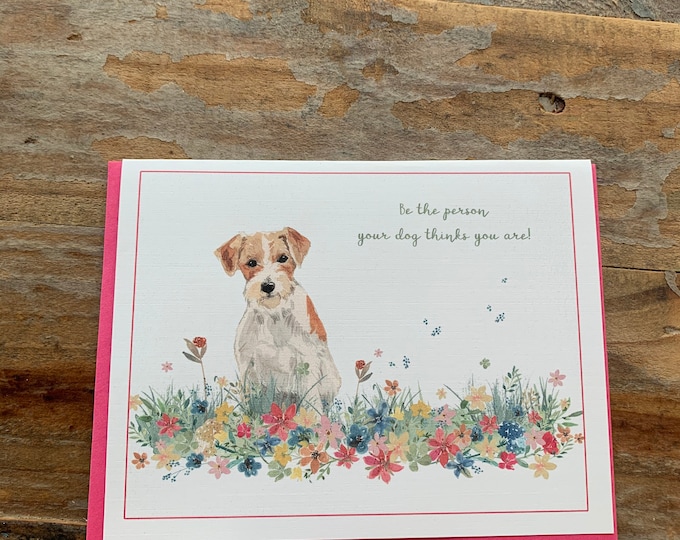 Dog Lover Sympathy Note Card