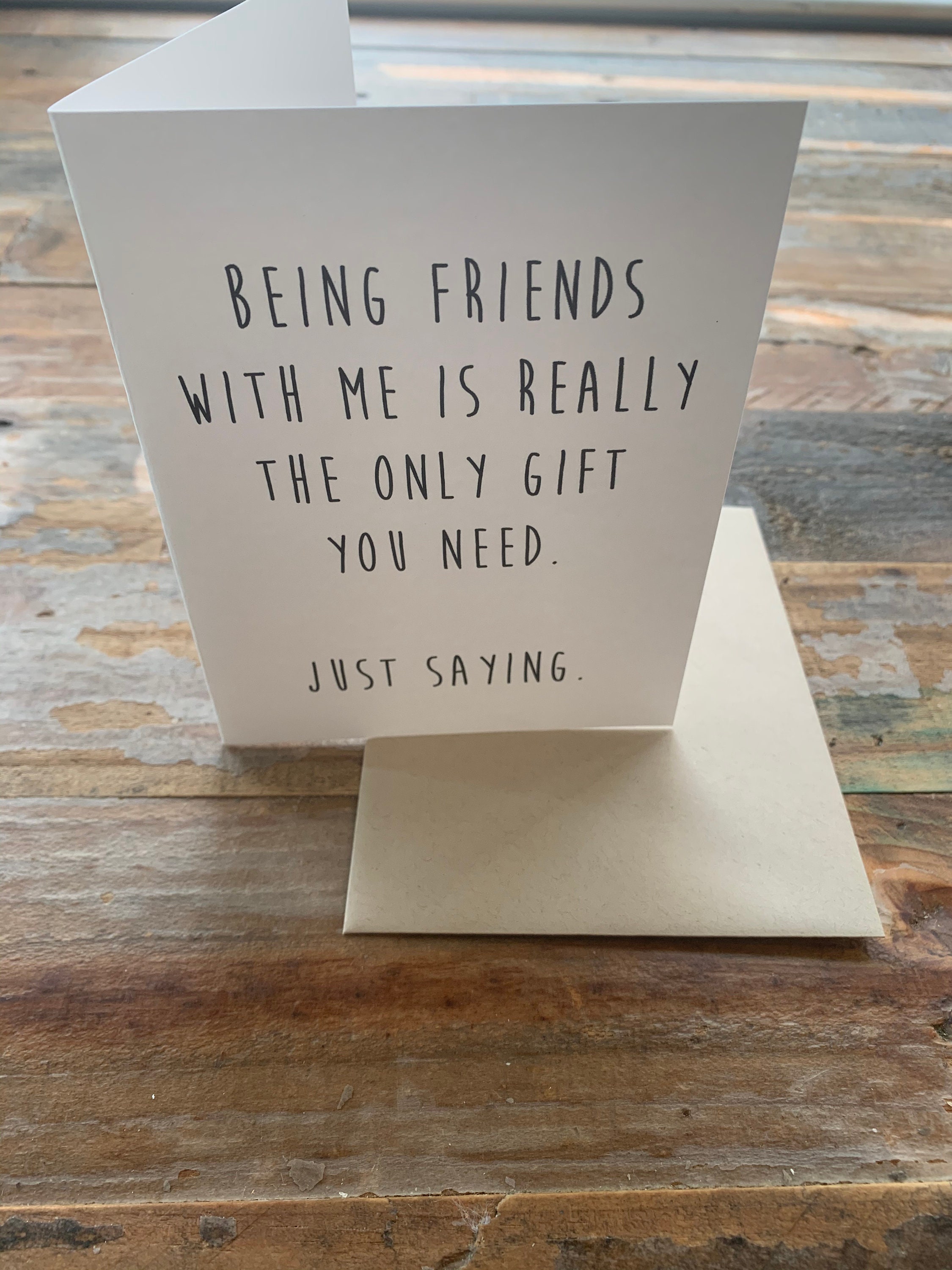 Funny Friend Birthday Card