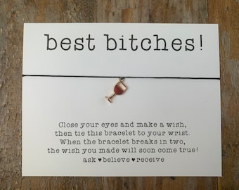 Best Bitches Wish Bracelet