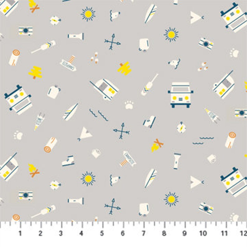 Around the Campfire fabric by the half yard by LEMONNI x FIGO Fabrics image 9