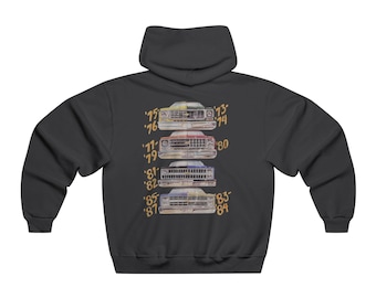 Square Body Chevy Hoodie: 1973-1987 Truck Front Ends, Tom Taylor Art