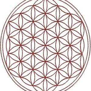 Flower Of Life Trilogy Digitized Embroidery Design Files