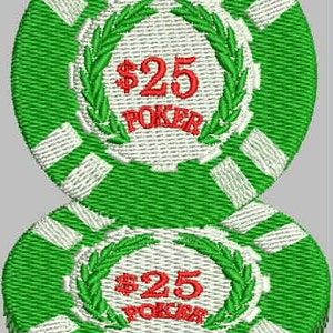 Glücksspiel und Bunco Digital machine embroidery Design Collection