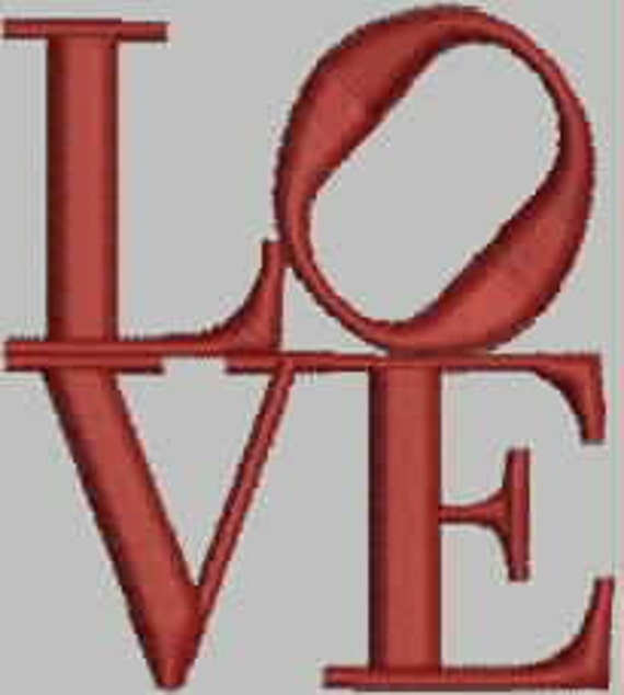 Love embroidery design etsy Love embroidery design etsy