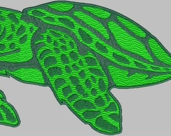 Sea Turtles Digitized Embroidery Design File Collection